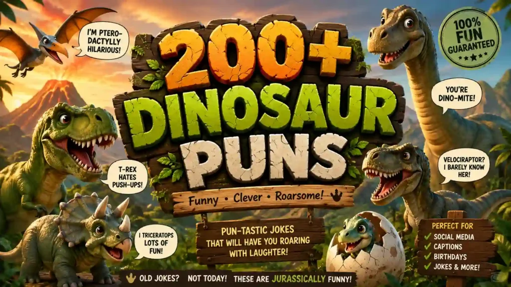 dinosaur puns