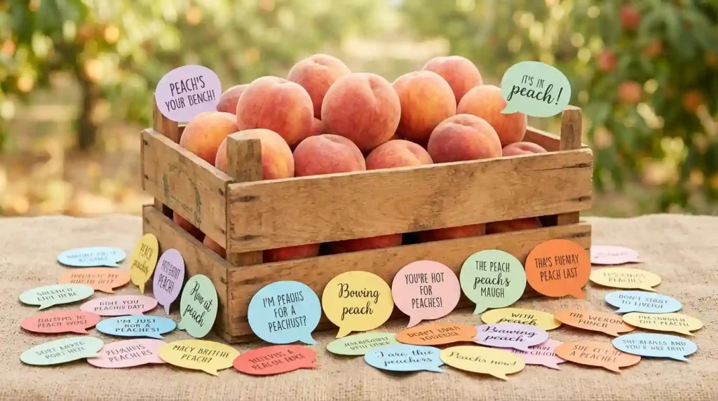 peach puns