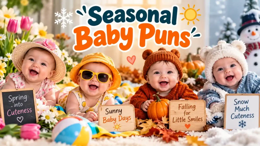 Seasonal Baby Puns