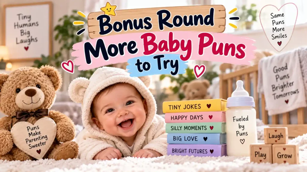 Bonus Round: More Baby Puns to Try 