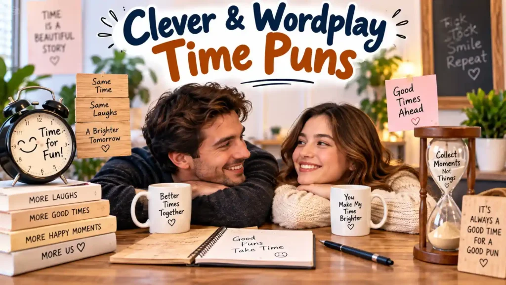 Clever & Wordplay Time Puns