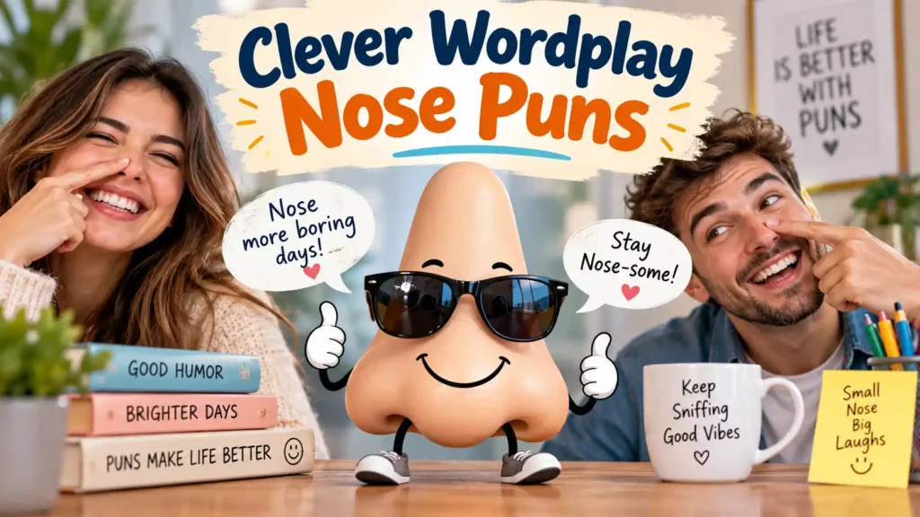 Clever Wordplay Nose Puns