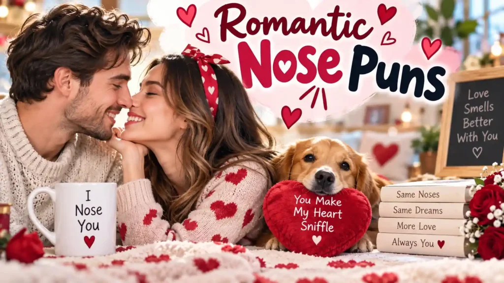 Romantic Nose Puns