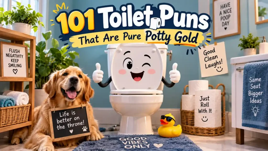toilet puns