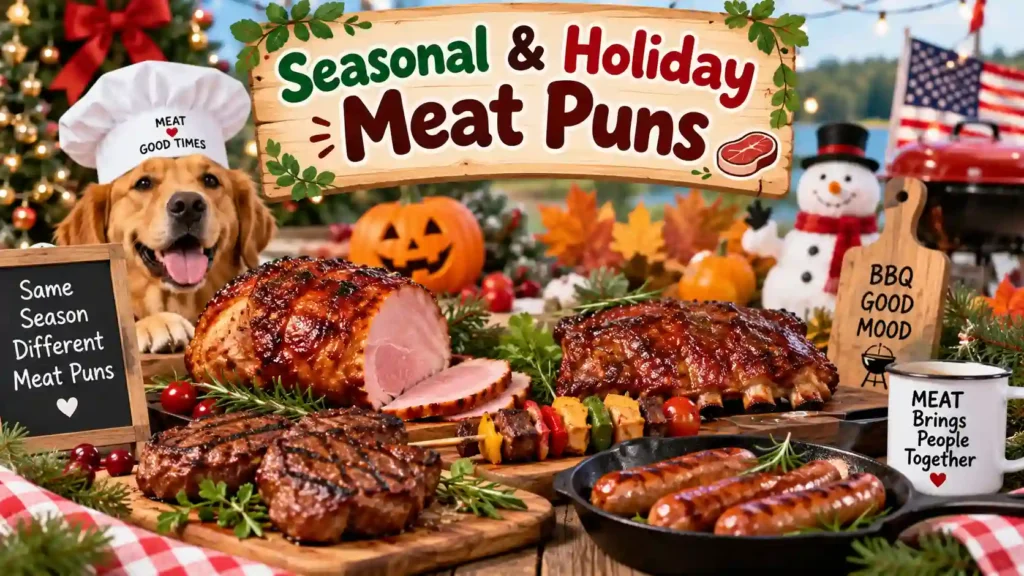 Seasonal & Holiday Meat Puns