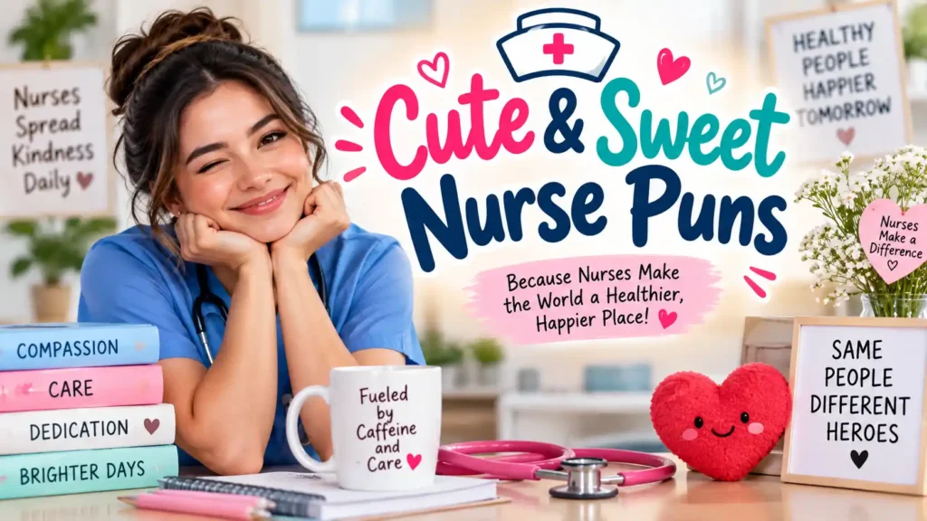 Cute & Sweet Nurse Puns 