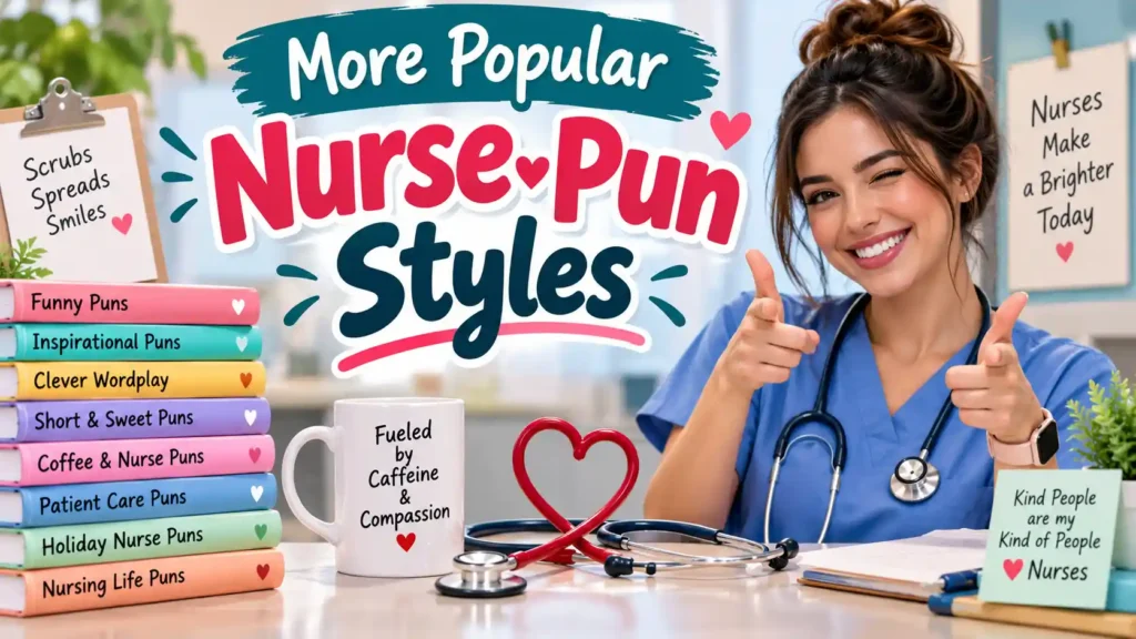 More Popular Nurse Pun Styles