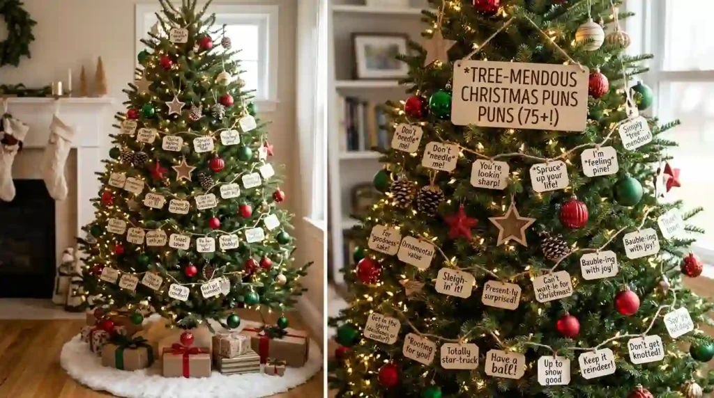 christmas tree puns