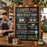 Coffee puns
