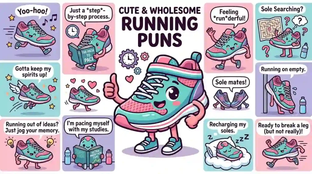 Cute & Wholesome Running Puns