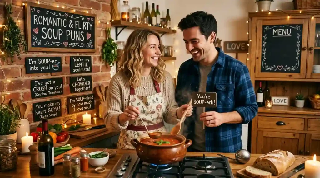Romantic & Flirty Soup Puns