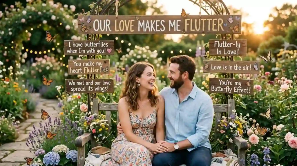 Romantic Butterfly Puns