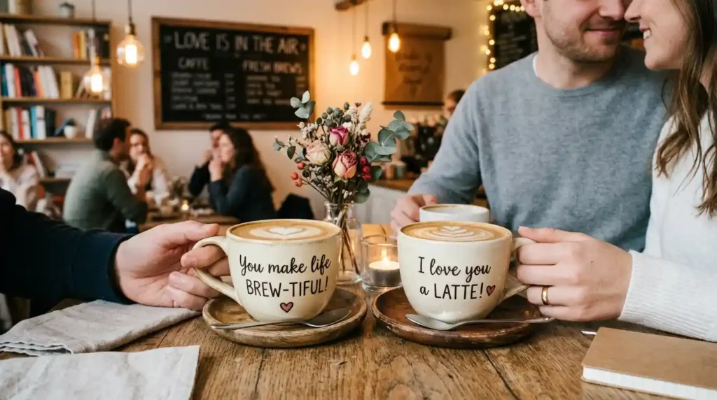 Romantic Coffee Puns