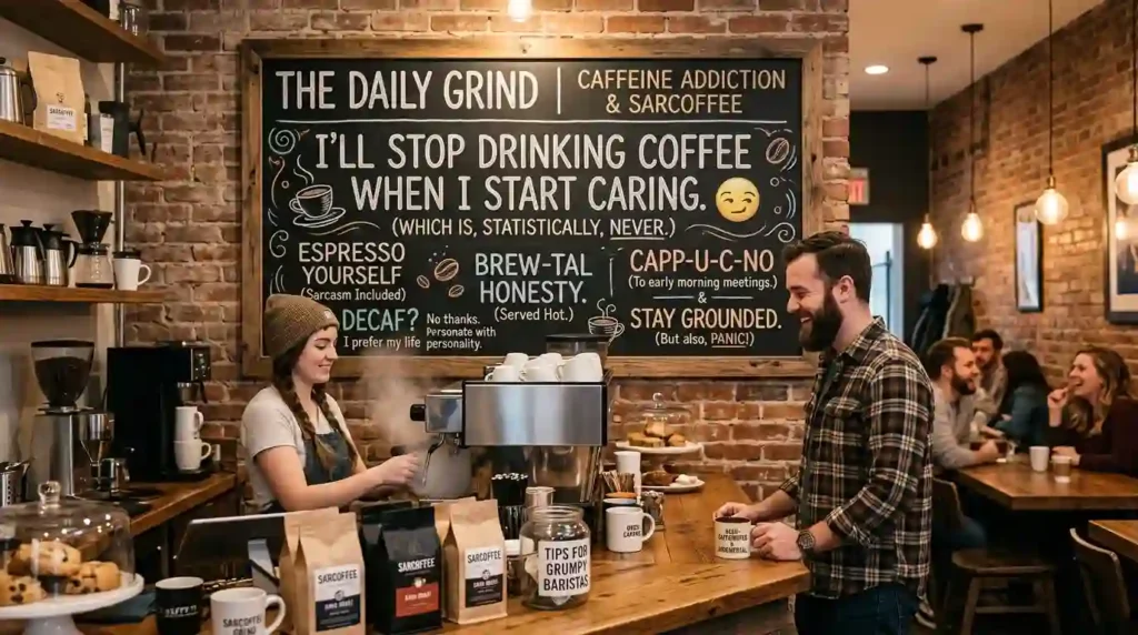 Work & Office Coffee Puns