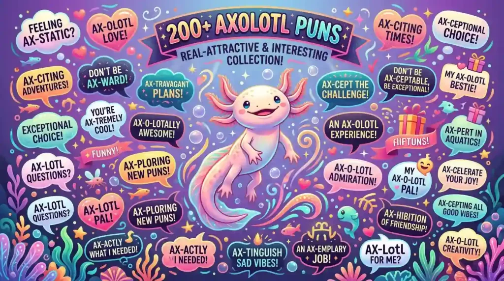 axolotl puns