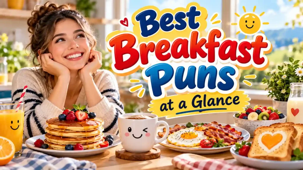 Best Breakfast Puns at a Glance