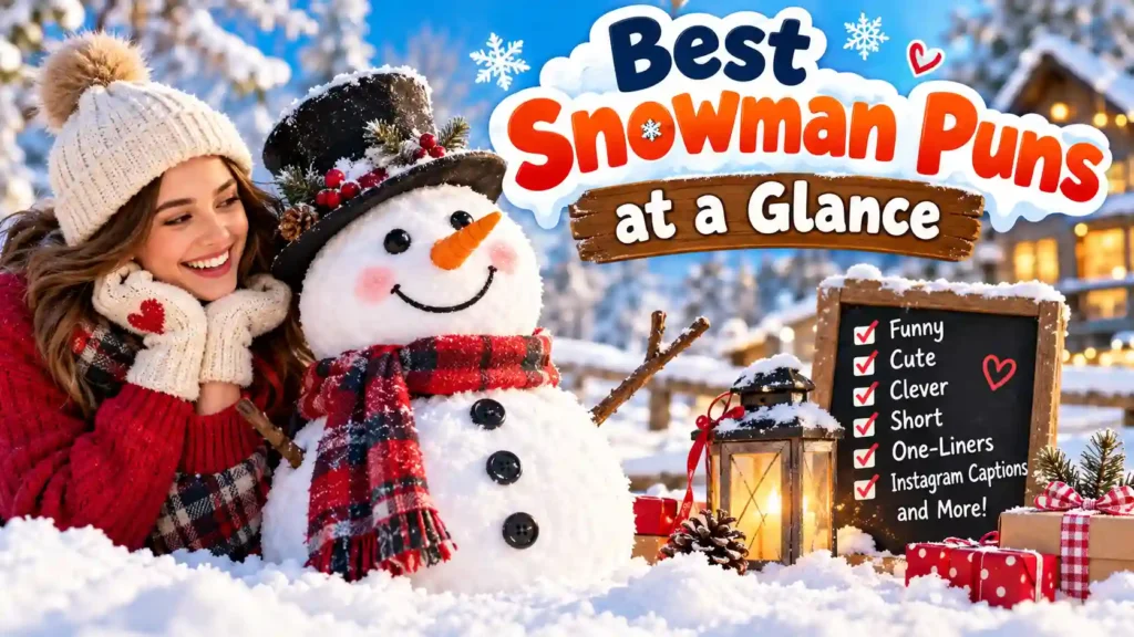  Best Snowman Puns at a Glance
