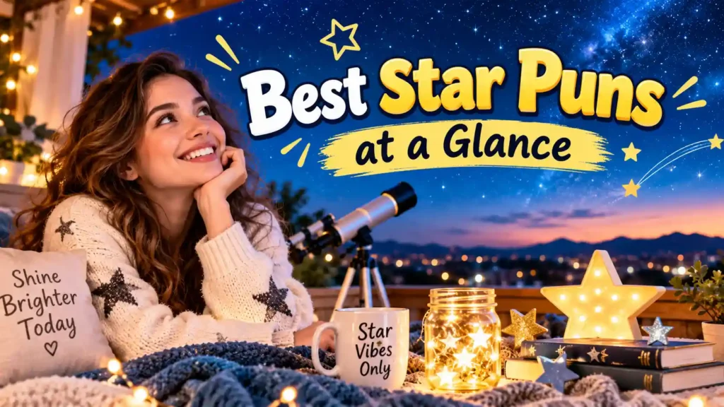  Best Star Puns at a Glance