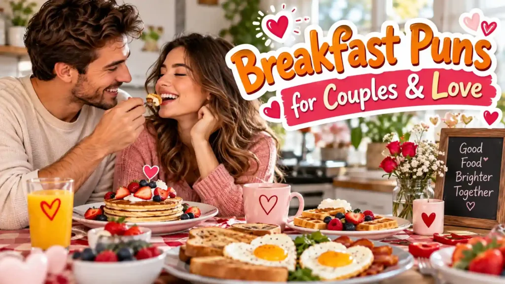 Breakfast Puns for Couples & Love