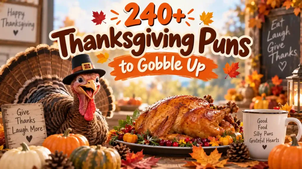 thanksgiving puns