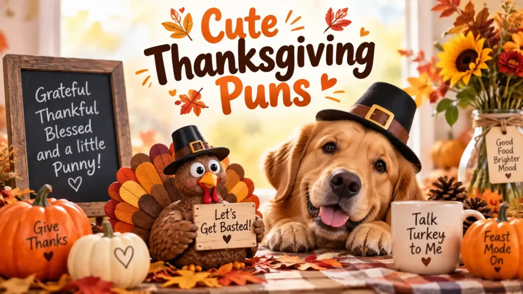 Cute Thanksgiving Puns