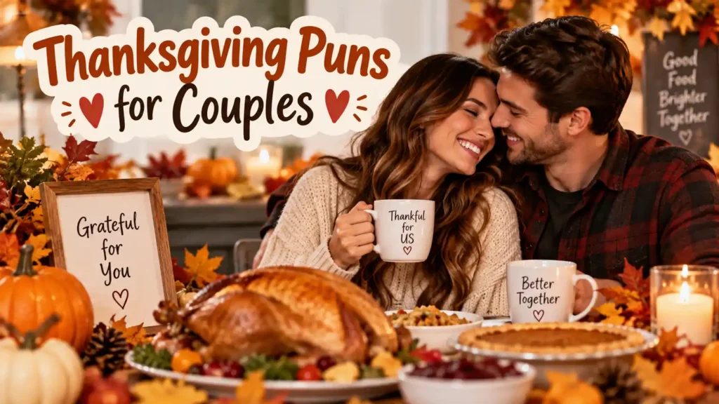Thanksgiving Puns for Couples