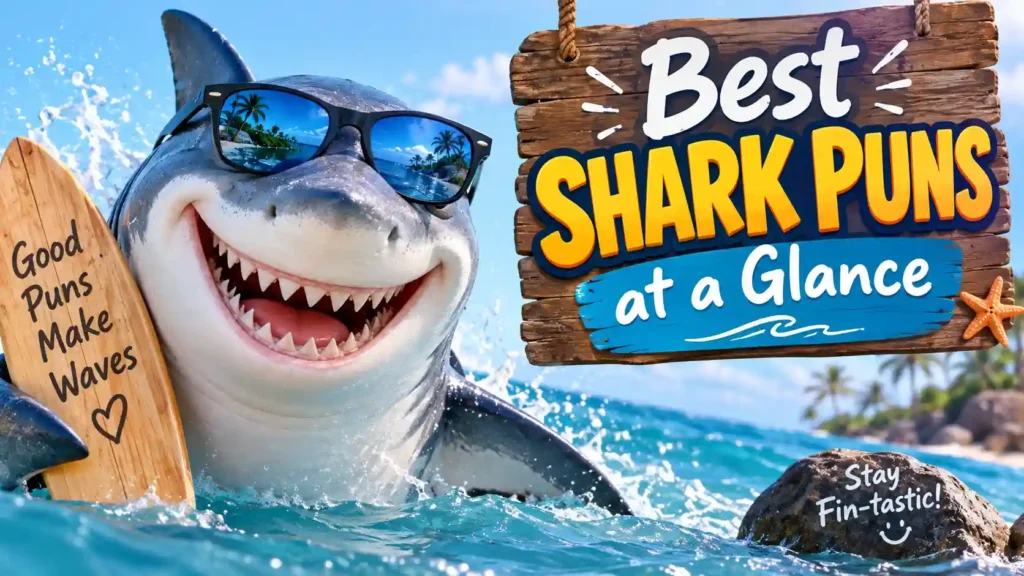  Best Shark Puns at a Glance