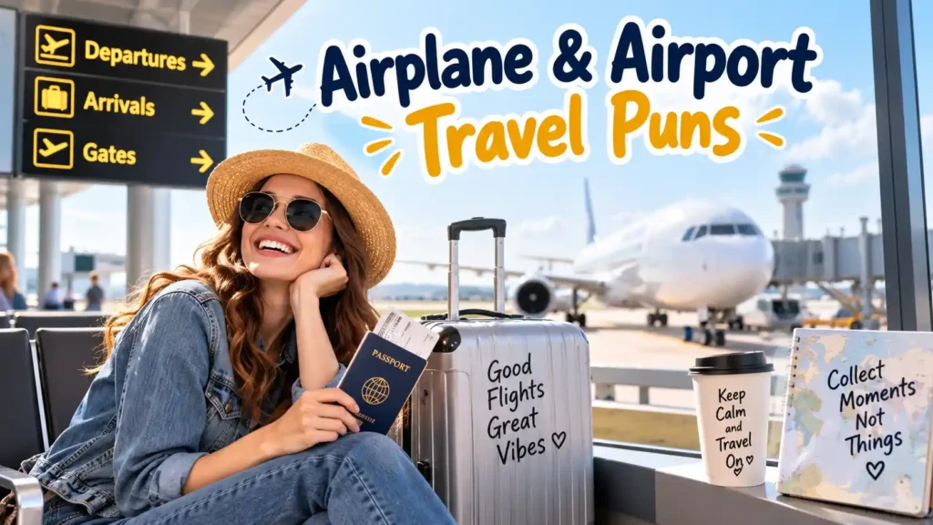 Airplane & Airport Travel Puns