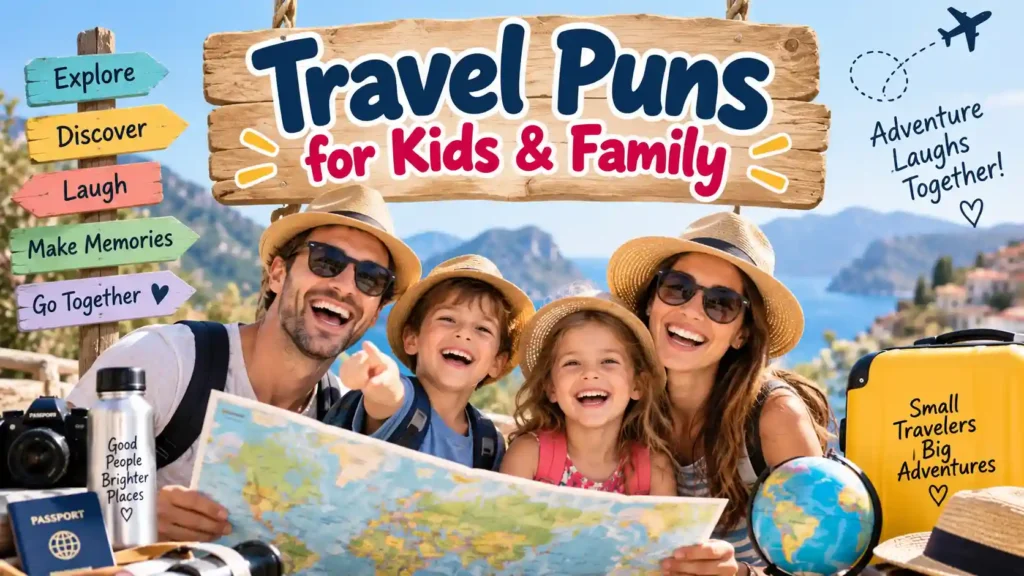 Travel Puns for Kids & Family