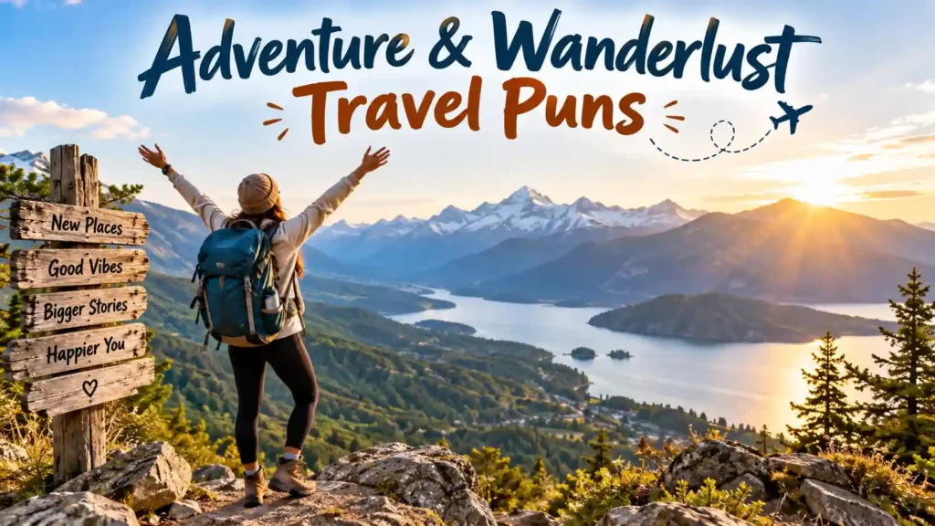  Adventure & Wanderlust Travel Puns