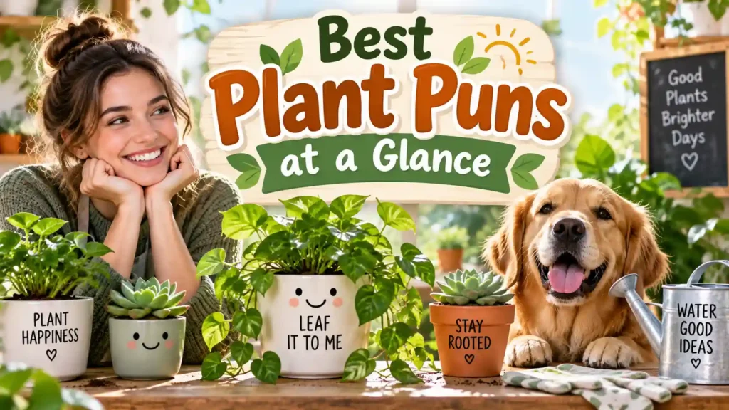  Best Plant Puns at a Glance