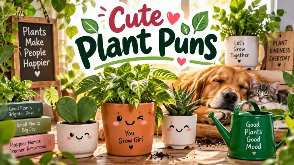 Cute Plant Puns