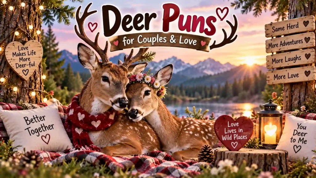 Deer Puns for Couples & Love