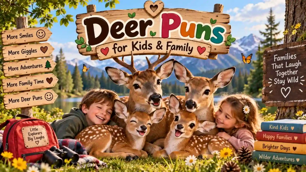 Deer Puns for Kids & Family