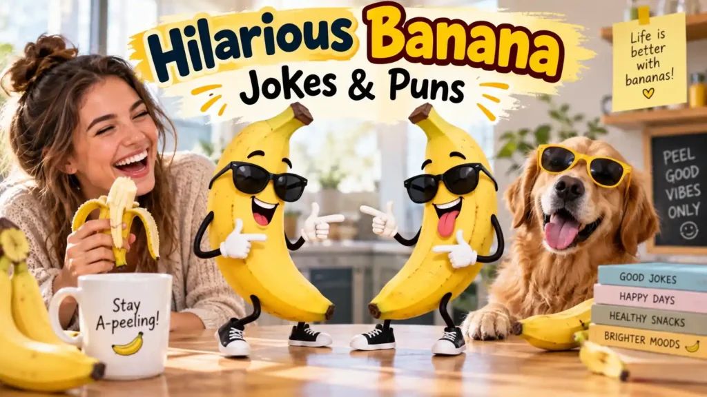 Hilarious Banana Jokes & Puns