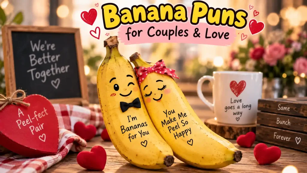 Banana Puns for Couples & Love