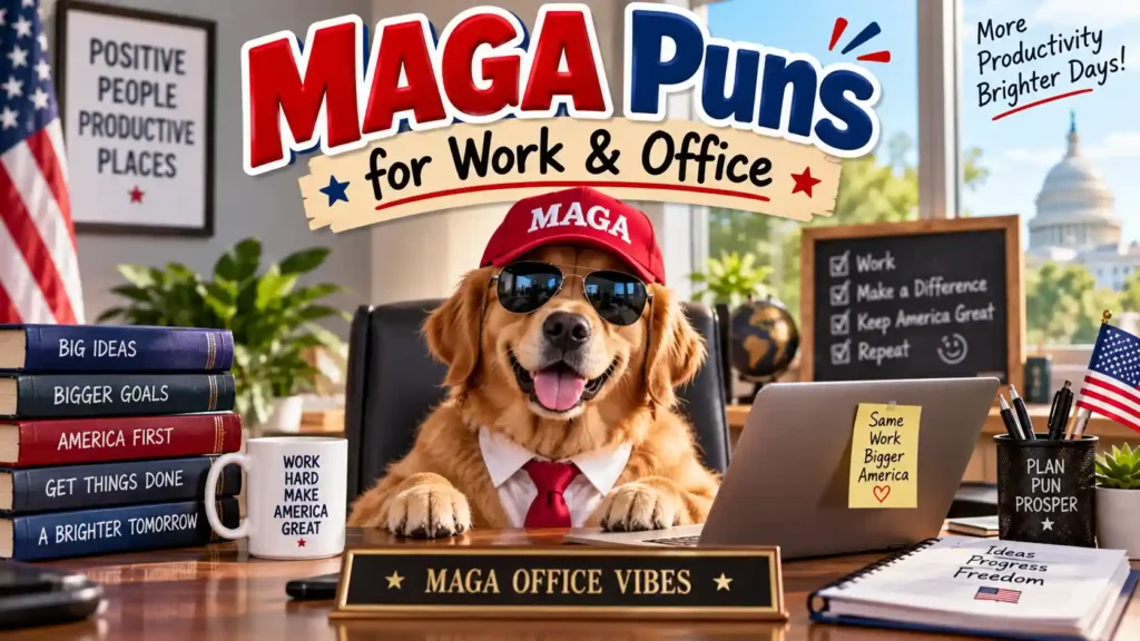 MAGA Puns for Work & Office