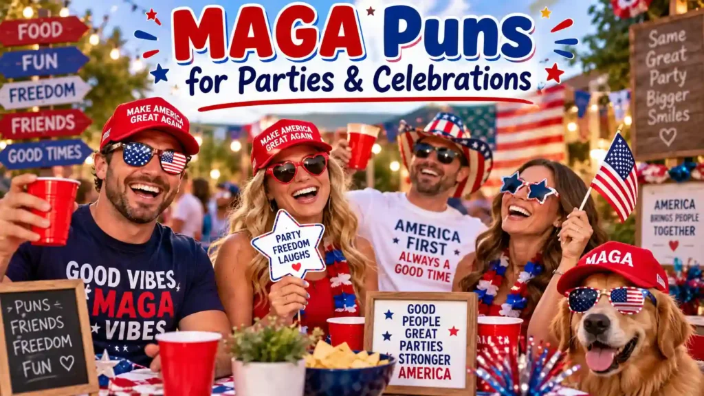 MAGA Puns for Parties & Celebrations