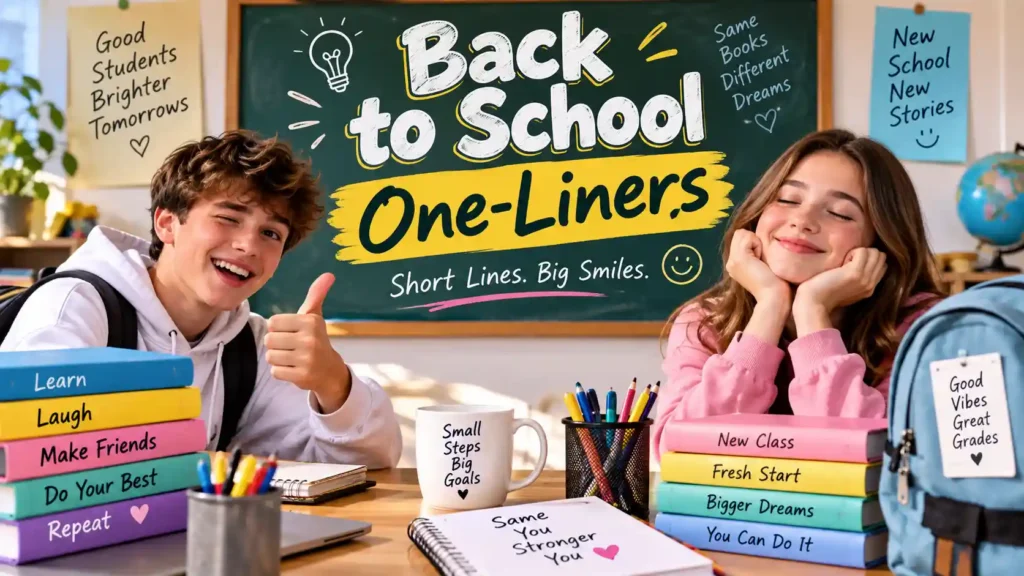 Back to School One-Liners