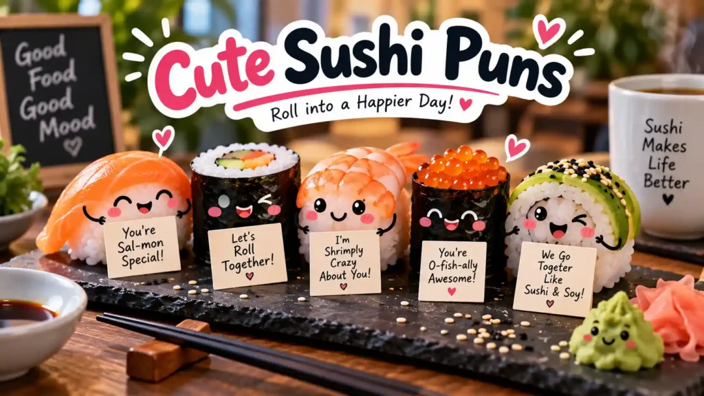 Cute Sushi Puns