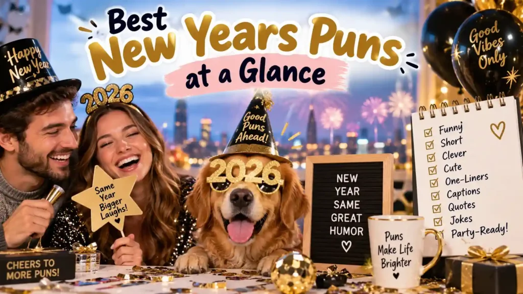 Best New Years Puns at a Glance