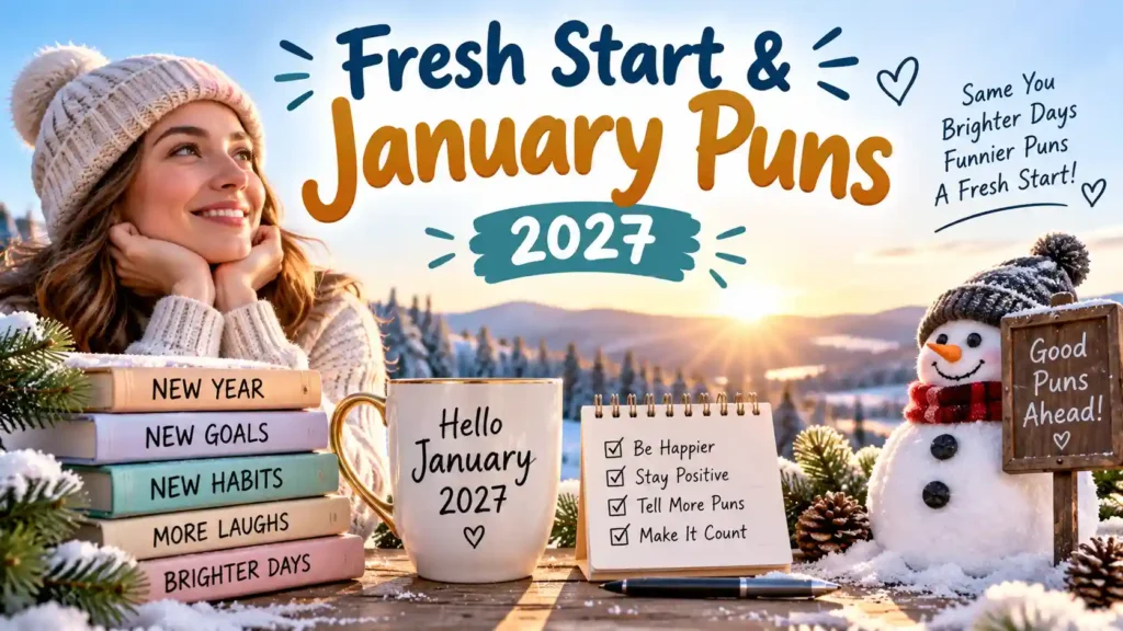 Fresh Start & January Puns