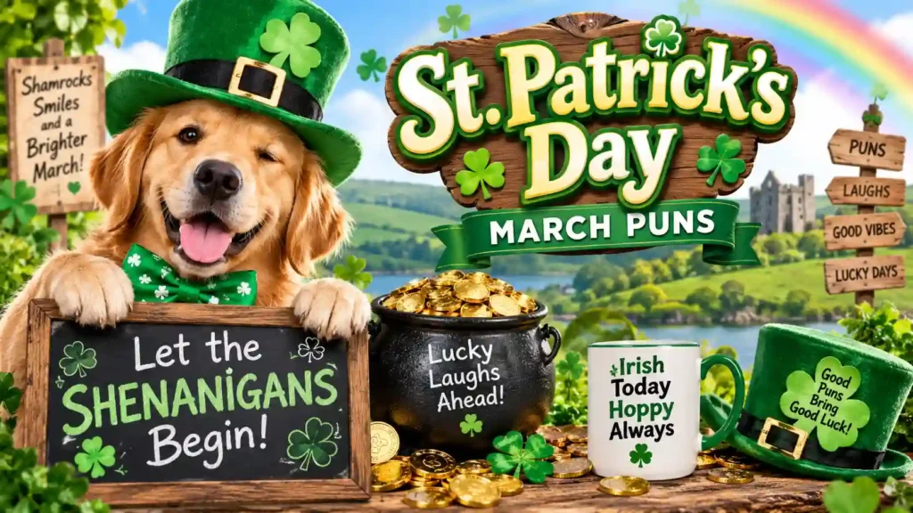  St. Patrick&rsquo;s Day March Puns
