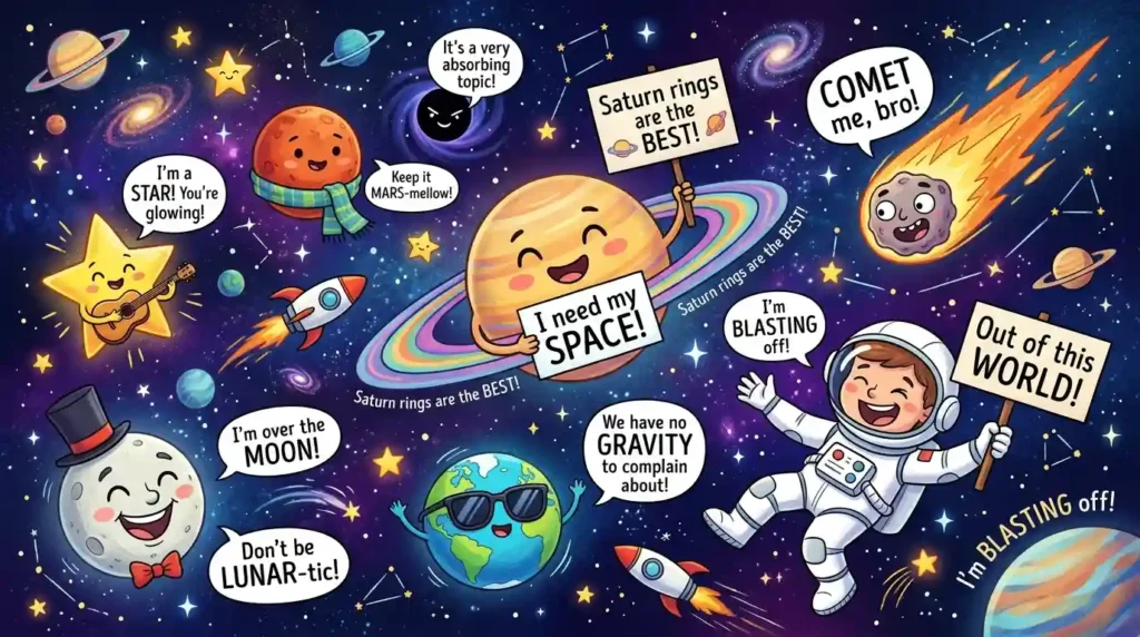 Clever Space Puns