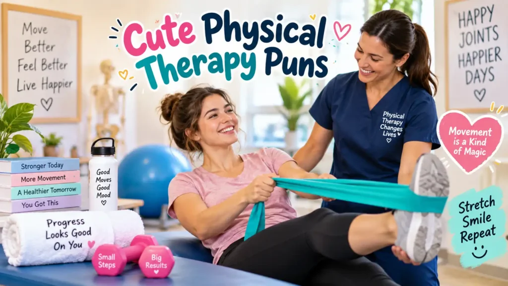 Cute Physical Therapy Puns