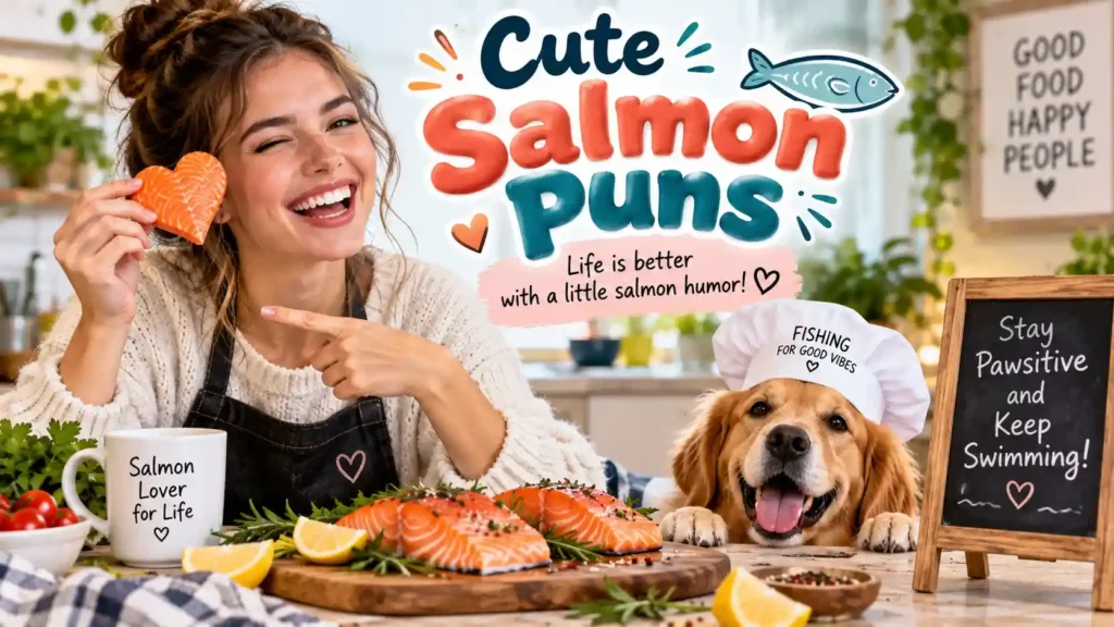 Cute Salmon Puns