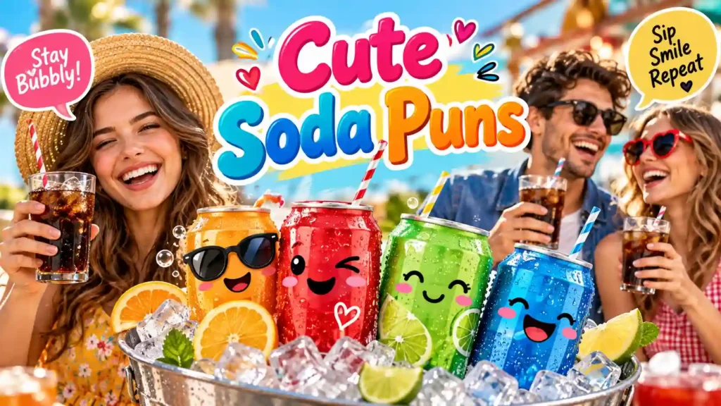 Cute Soda Puns