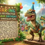 dinosaur birthday puns