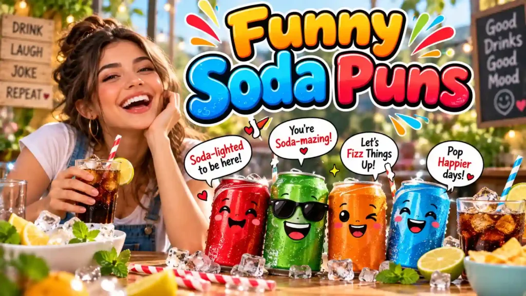 Funny Soda Puns