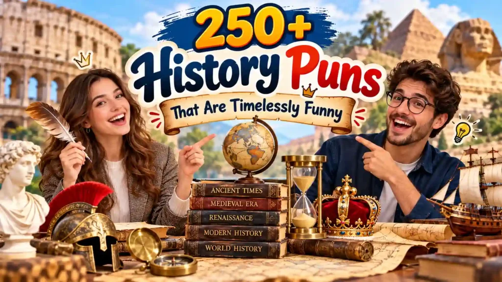 history puns